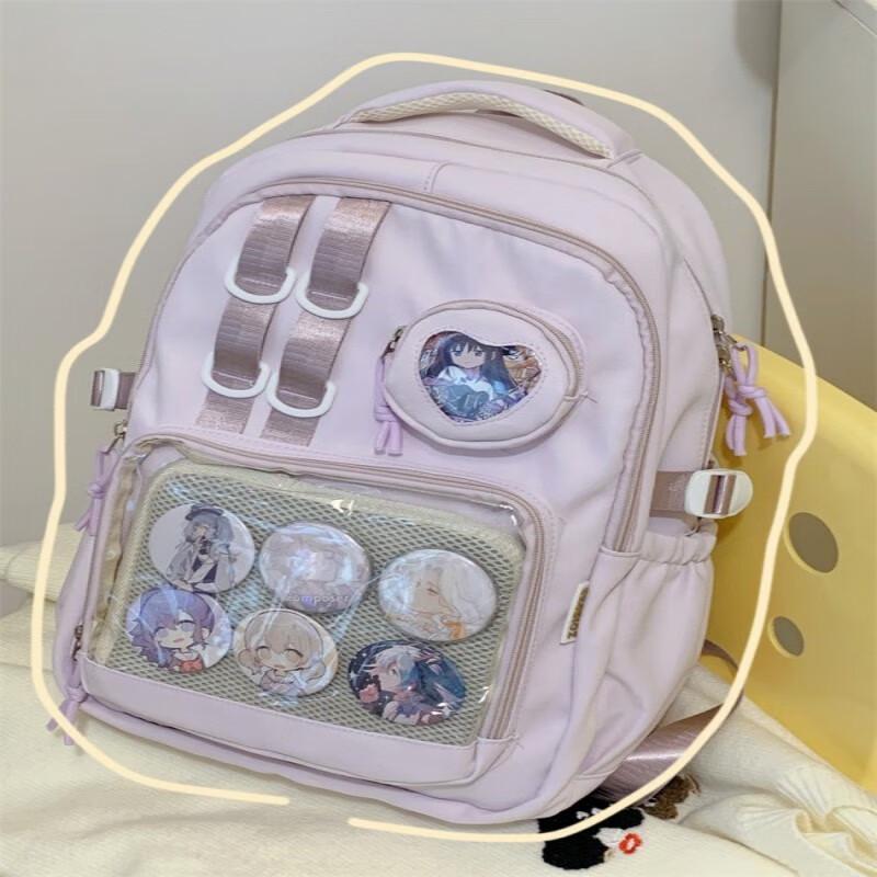 Japanese Style Cute Transparent Student Backpack