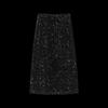 Women's Sparkling Sequin Velvet High-Waist Midi Skirt