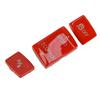 3Pcs/Set Red Car Console Gear Shift Button Cover Sticker Decor Fit For BMW F20 F21 F22 F23 F30 F31 F34 F32 F33 F36 61319252912