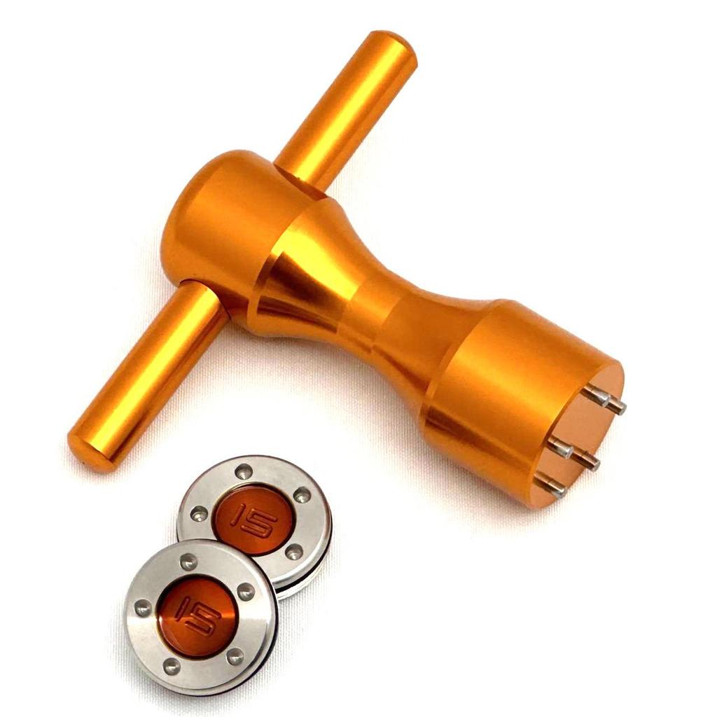 Scotty Cameron Newport Compatible Push Rod Screw Set (7 Colors, Transparent Case)