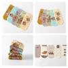 No Show Socks Cotton Low Cut Socks Funny Novelty Socks Anime Short Socks Fun Ankle Socks for Women Girls Capybara Socks