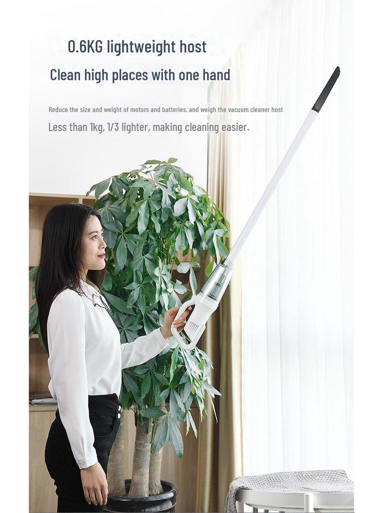 Suitu Cordless Mini Car Vacuum Cleaner - High Power, Super Silent Handheld Vacuum for Home