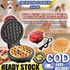 US-Stecker Tragbarer Mini Elektrischer Waffelmaker Antihaftbeschichtete Pfanne Leicht zu Reinigen Kinderfrühstück Toaster Maschine Eierkuchen Sandwich