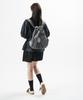 Borsa a Shopper e Zaino String Lemine (Grigio)