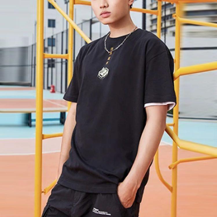 Li Ning Badfive T Shirt Unisex Black AHSR121-5