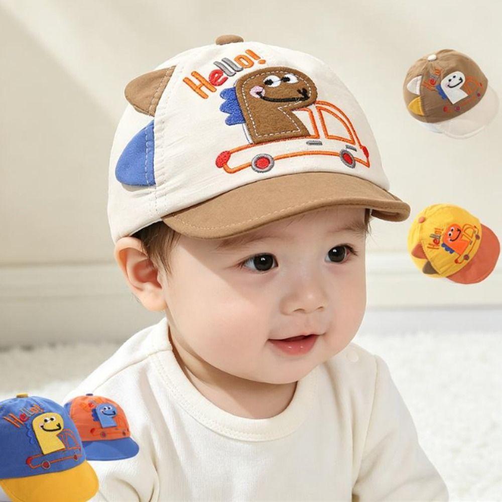 Embroidery Kids Hat Adjustable Toddler Sun Hat Cute Boys' Baseball Cap  Children