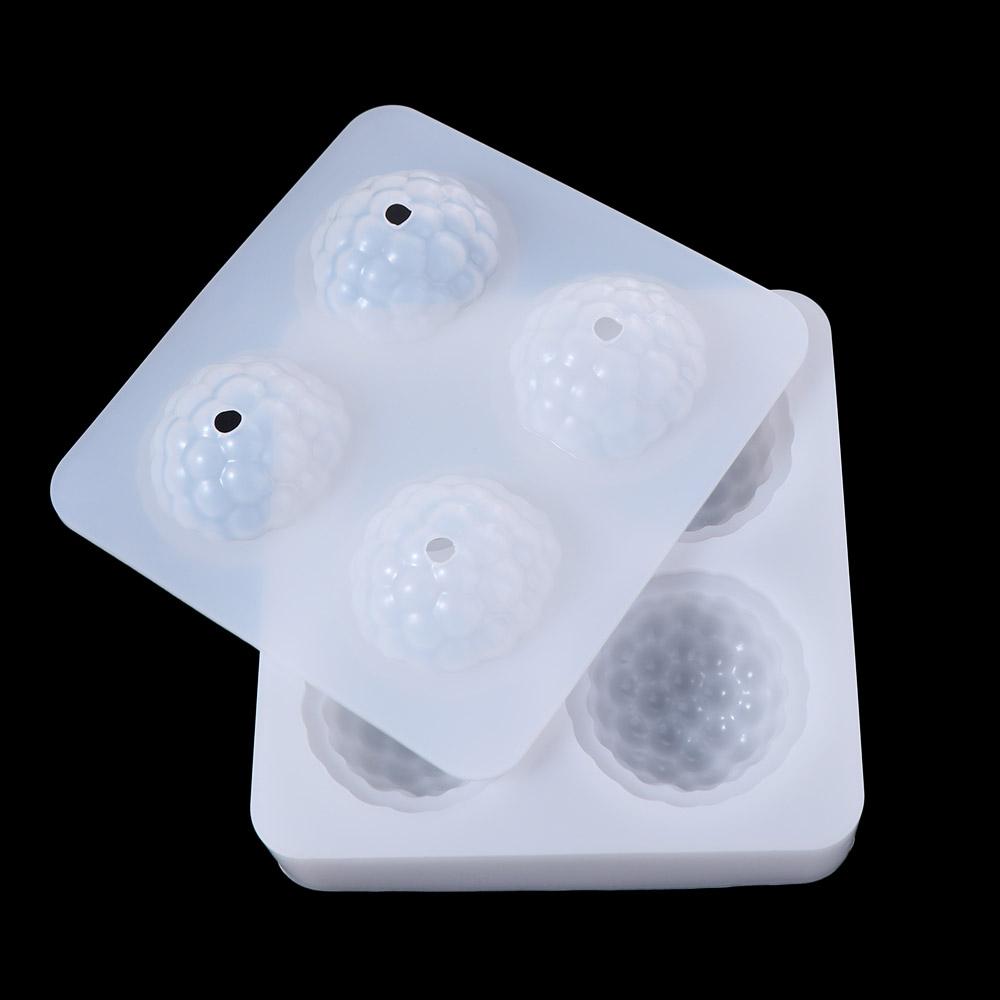 Candle Making Mousse Mold Baking Supplies Soap Mould Chocolate Raspberry Silicone Mold DIY