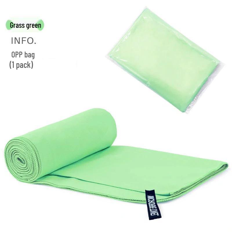 Ultra-Fine Double-Sided Quick-Dry Plush Towel - Beach, Sports & Sweat-Absorbing, Customizable with Logo