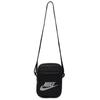 Nike Heritage Polyester Umhängetasche, Crossbody Bag Trompeten Unisex Schwarz Casual BA5871-010