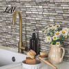 Waterproof Kitchen Backsplash Peel And Stick Backsplash 3D Brick Wall Panels Self Adhesive Bathroom Sticker Tile Faux Stone Wallpaper On