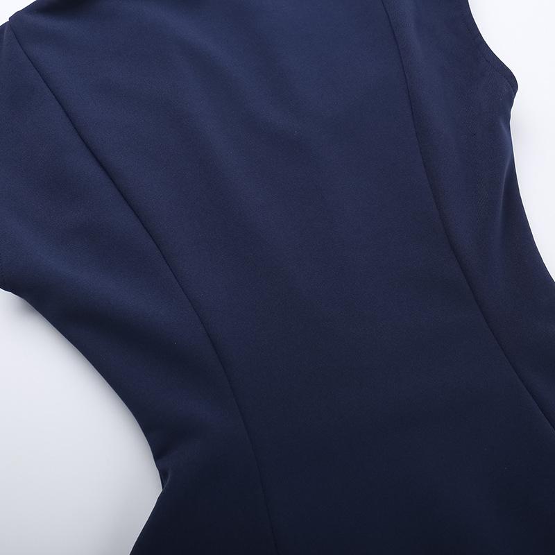 Black Sleeveless Backless Mini Dress For Women Summer Sexy Deep V Neck High Waist Short Dresses Female Slim Elegant Evening Dress Vestidos Femme