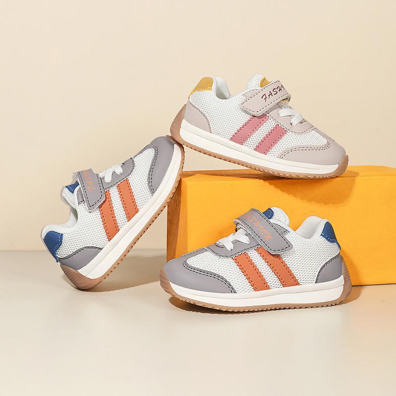 Boys and girls baby sneakers spring and autumn breathable children's Forrest Gump shoes 1-3 years old baby non-slip soft-soled toddler shoes