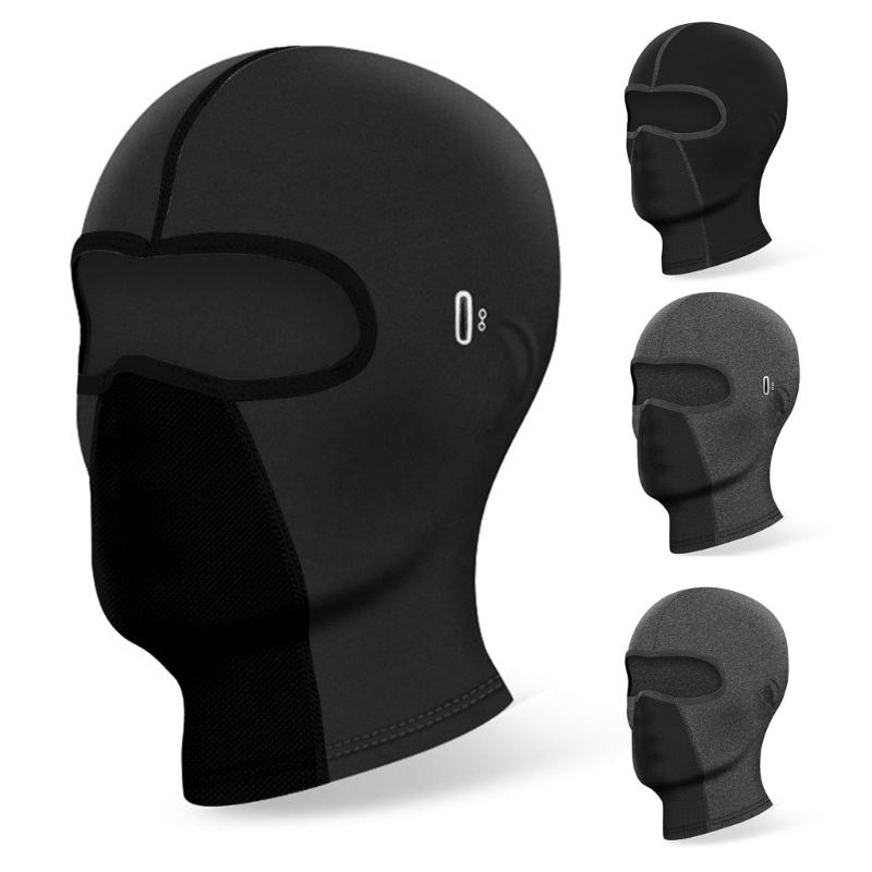 Motorcycle Bicycle Riding Headgear Breathable Balaclava Hat for Outdoor Sports