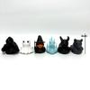 New 3D Printing Funny Duck Six-piece Set Devil Duck Creative Ornament Ghost Duck Evil Duck Halloween