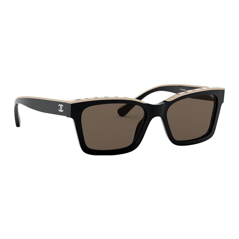 Chanel Gafas de sol rectangulares de tendencia de moda personalizadas estilo mujer