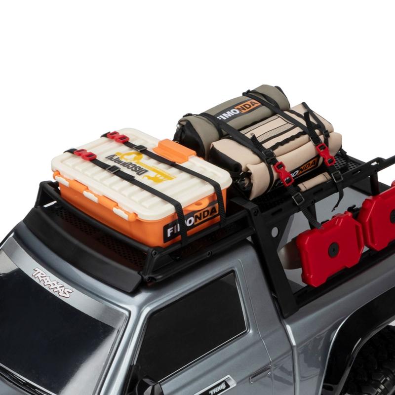 5PCS R/C Crawler Luggage Rope Roofrack Ropes Upgrade Accessories Remote Control Vehicle Part for 1/10 Crawler Car SCX10