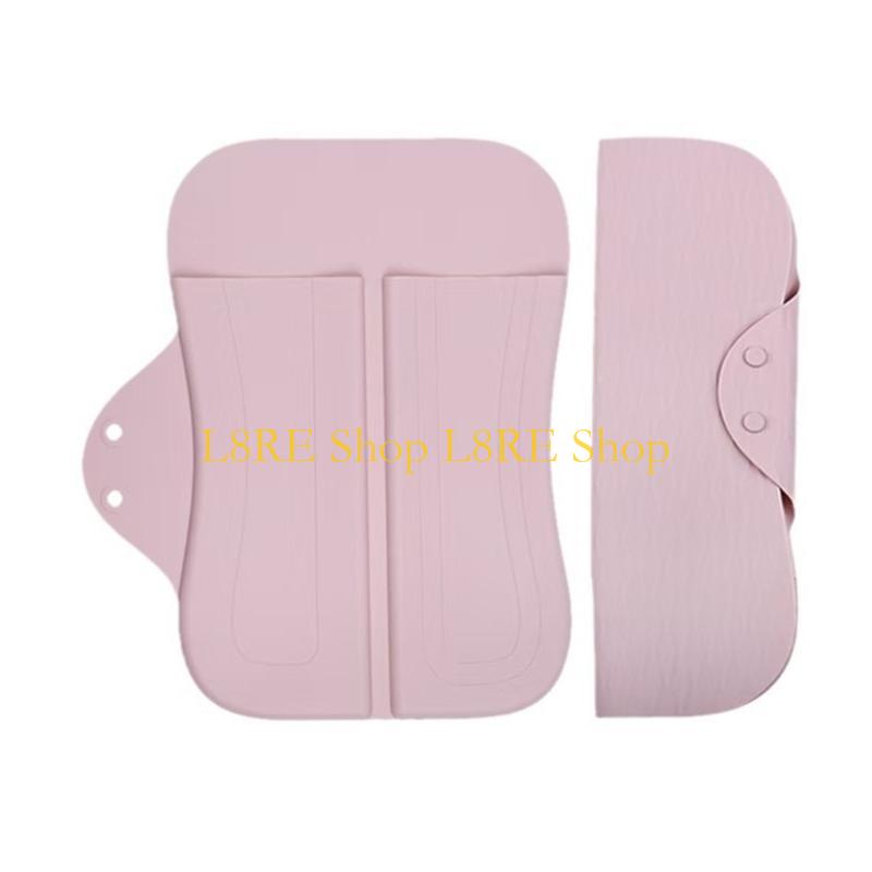 L8RE Heatproof Silicone Mats Travel Hair Tool Mats Foldable Silicone Pad Suitable for Curling Wand and Hair Straightener