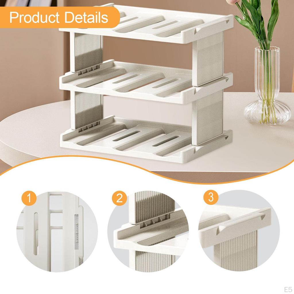 Bottle Organizer for Wine And Cup Storage in Pantry Cabinet
