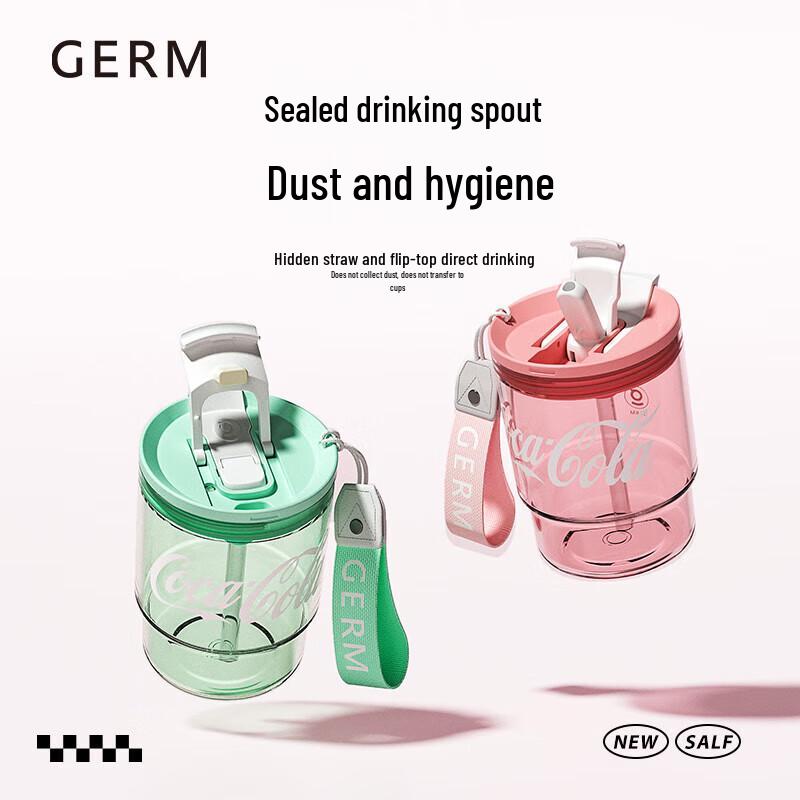 Genie Coca-Cola Bamboo Style Insulated Water Bottle