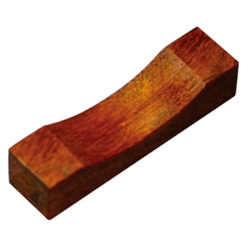 Alphax Chopstick Rests, Ironwood, 5 x 1.2cm, Square, 911562, Set of 4