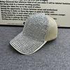 Heavy Industry Diamond Full Diamond Baseball Cap Women's Summer Mesh Breathable Light Luxury Style Small Face Big Head Circumference Sun Hat