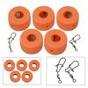 Improve Screwdriver Magnetism with 5Pcs Orange Magnetic Rings (65 characters)