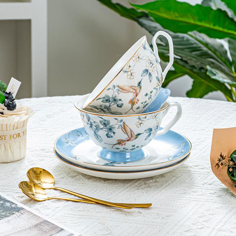 Coffee Cup High-end Light Luxury Exquisite Tea Set Housewarming Practical Gift Box Wedding Gift Household Goods