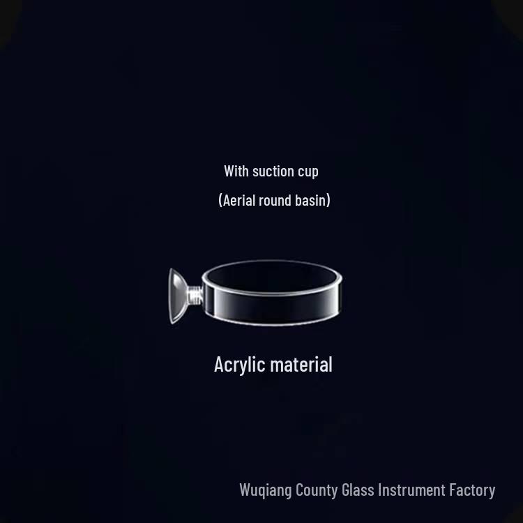 Acrylic Aquarium Feeding Tube and Food Dish for Shrimp and Ornamental Fish