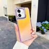 KEYSION Fashion Laser Gradient Colorful Phone Case for OPPO A3X 5G A3 Soft TPU+PC Shockproof Back Cover for OPPO A5i