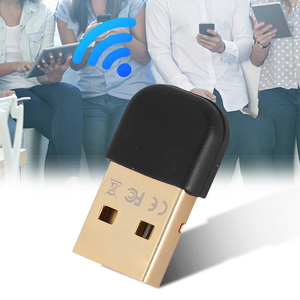 BTA 403 CSR8510 Chip Double Gold Plated USB 3Mbps Bluetooth Adapter for Mobile Phone Tablet(Black )