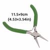 Carbon Steel Round Nose Pliers Nonslip Handle Wire Looping Pliers  Precise Wire Looping