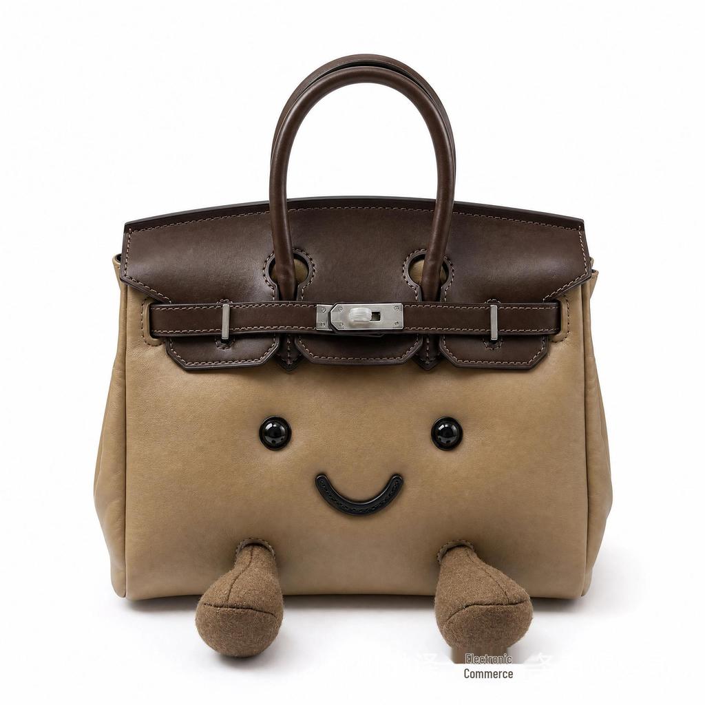 Jllycat Cute Fluffy Platinum Doll Crossbody Elf Handbag