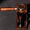 AD23-Coffee Grinder Storage Rack Wooden Coffee Tamper Holder Multi-Functional Coffee Accessories Shelf
