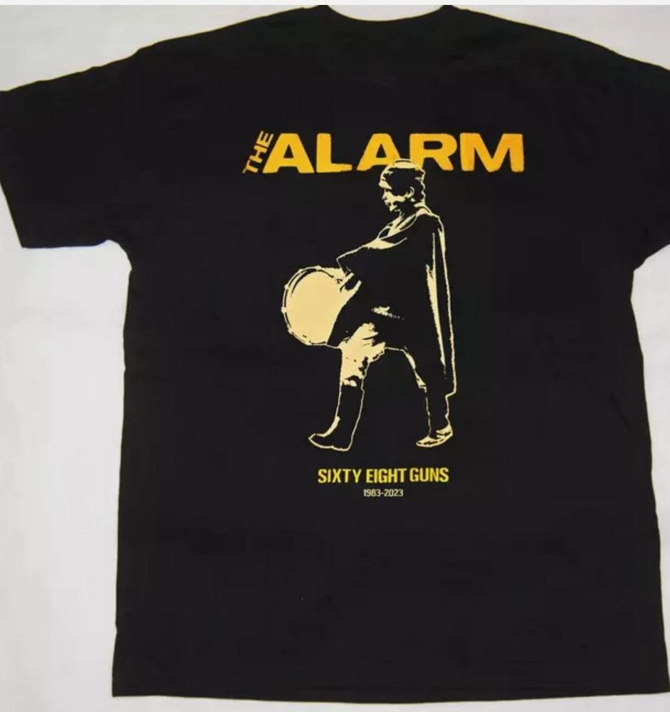 New Popular The Alarm band Album Cotton Black T Shirt S-5XL EN702 Unisex T-Shirt S