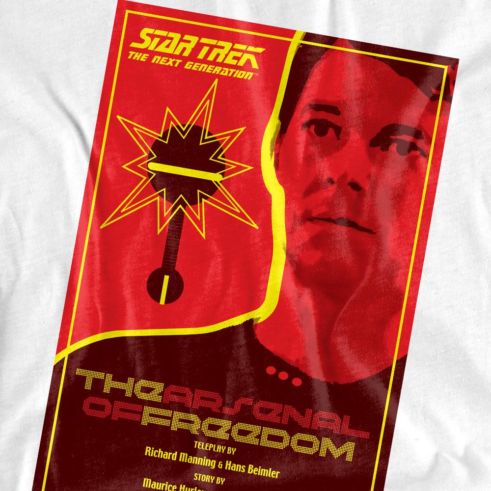 STAR TREK Unisex Adult The Next Generation Season 1 Episode 21 T-Shirt