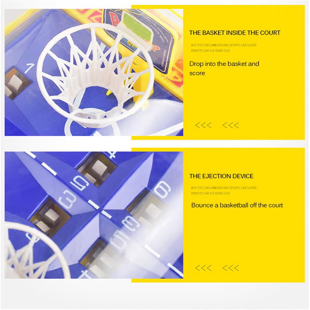 Basketball Battle Toy Competitive Parent-child Double Shooting Games Educational Tabletop Family Supply Desktop Toy for Children