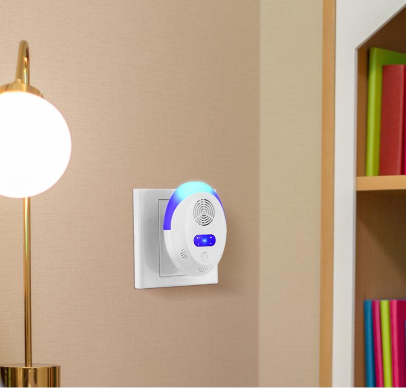 Multi-level Ultrasonic Pest Repeller with Mosquito Repellent Lamp – No Radiation