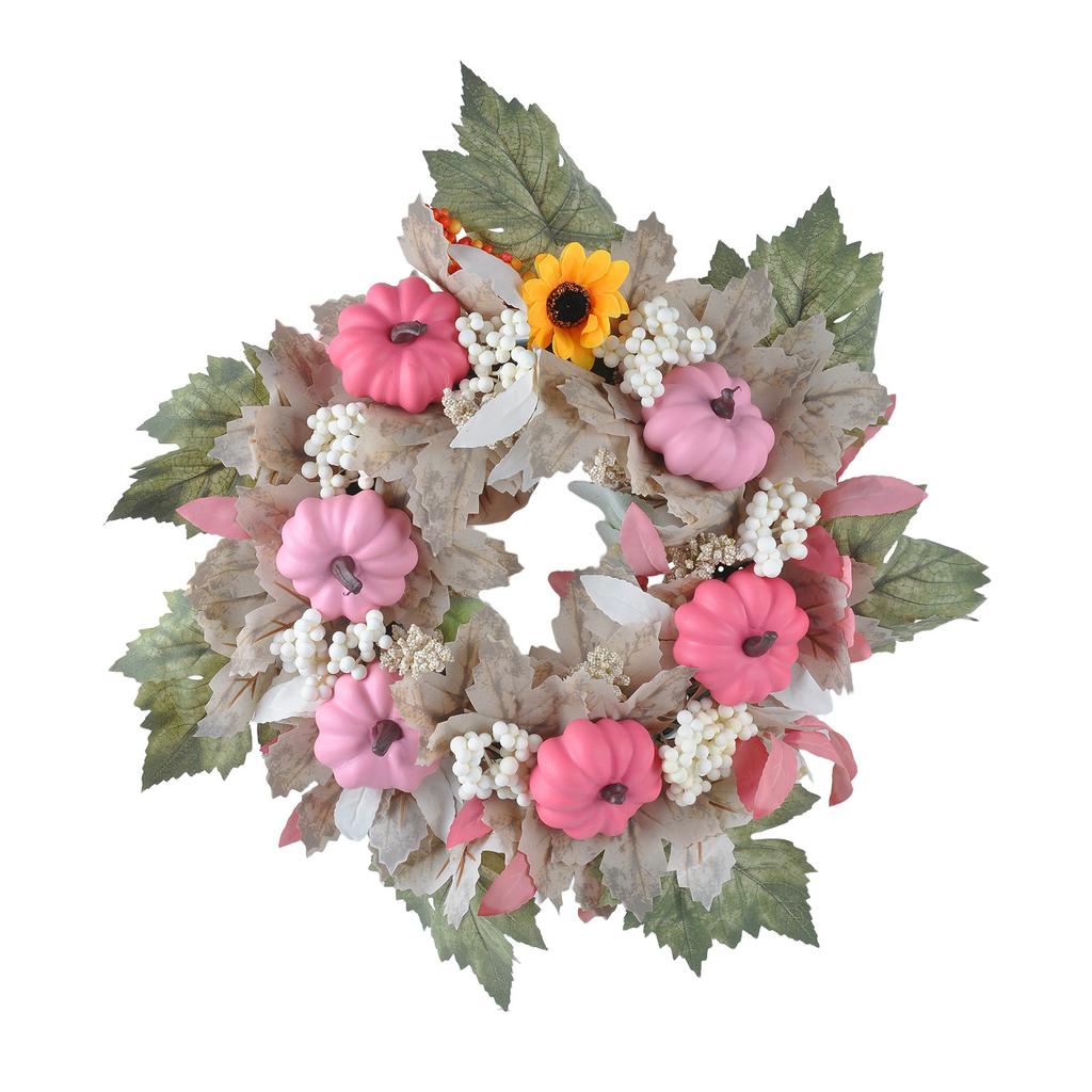 Simulated Flower Wreath Home Door Decoration Flower Wreath Festival Door Decor For Home Party