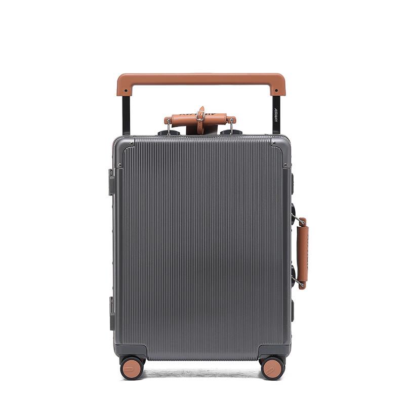 LETOO Aluminum Frame Business Suitcase 20 Inch