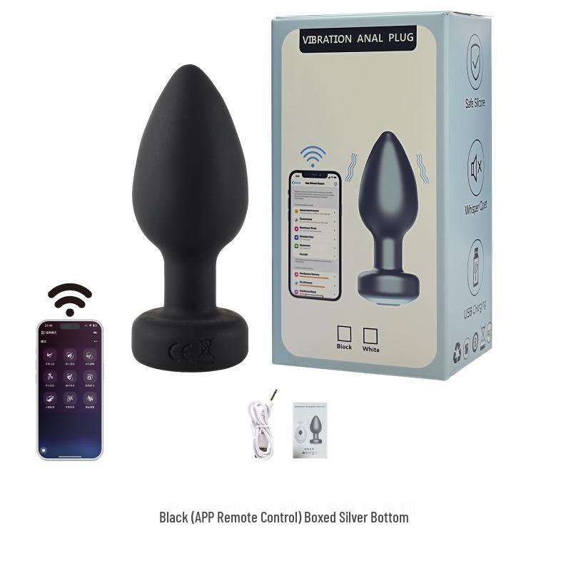 Wireless Remote-Control Mini Butt Plug Vibrator for Men & Women