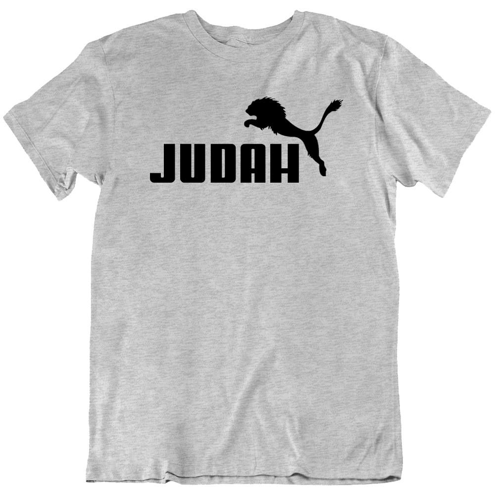 Lion of Judah Jesus Christian Cross Israel T-Shirt Tee Gift New