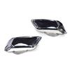 Compatible with 19-21 BMW X5 Black Quad Exhaust Carbon Fiber Tailpipe Trim