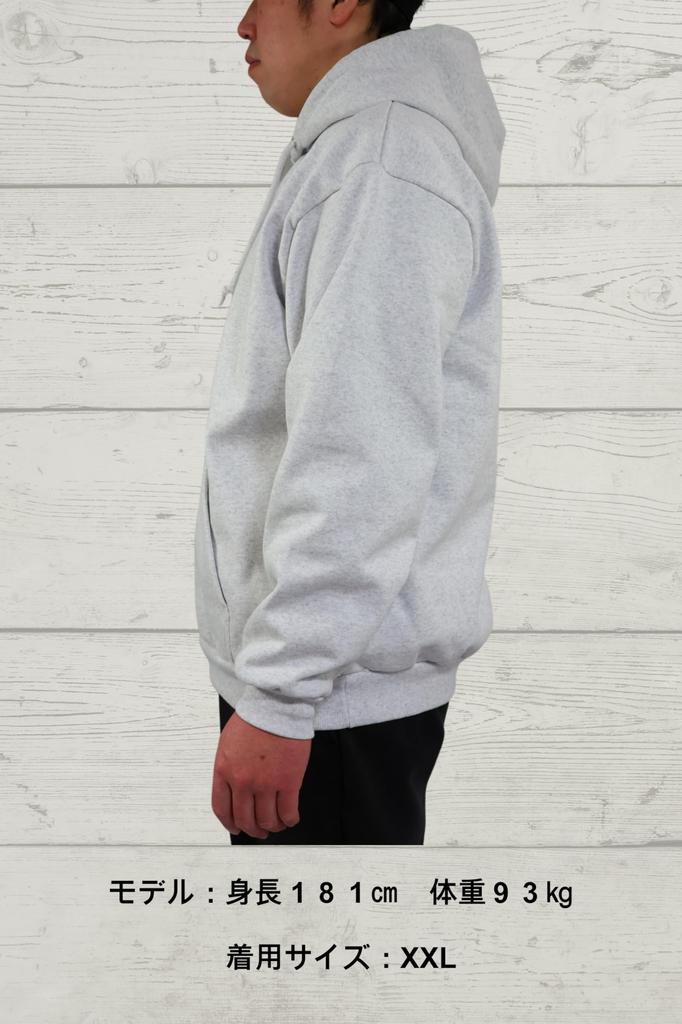 LibErio Premium Pullover Parka, 15.0 Oz., Fleece-Lined (XXL, Ash)