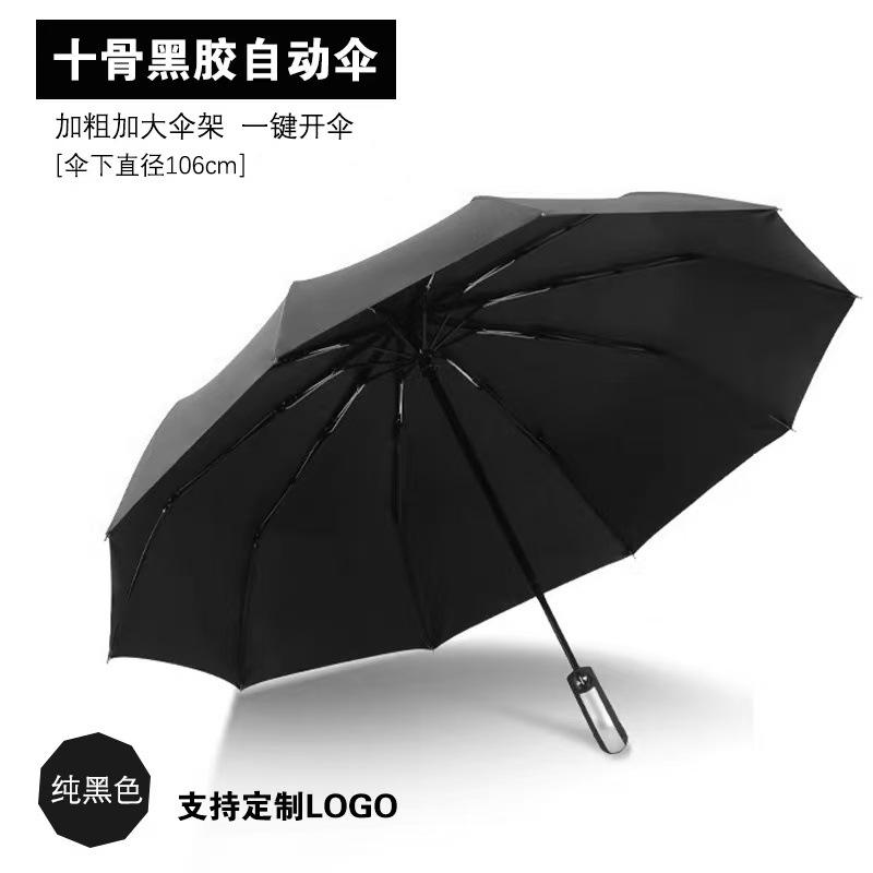Umbrella Logo Printing Pattern Advertising Umbrella Fixed Parasol Sunscreen Vinyl UV Protection Folding Umbrella