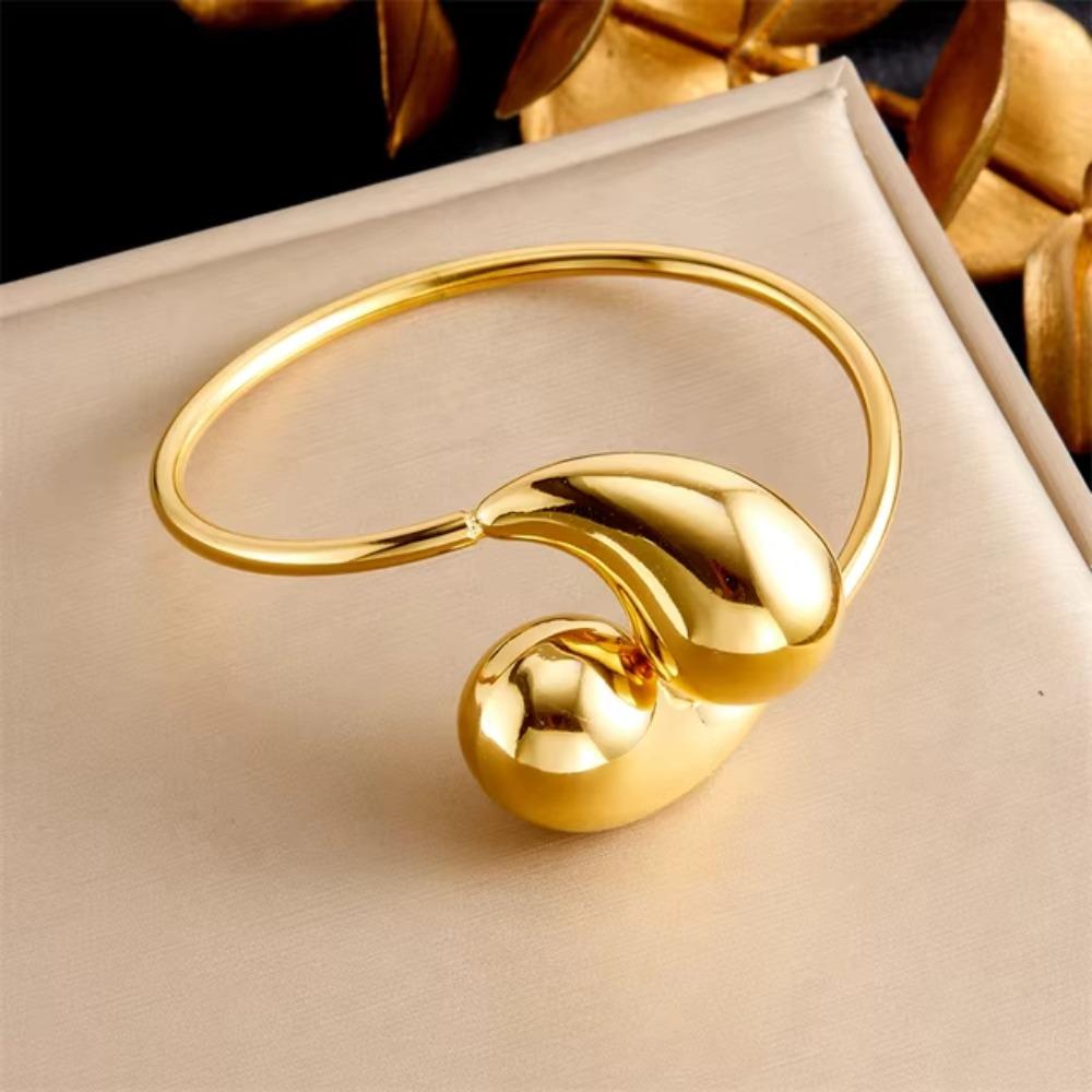 

Браслет з нержавіючої сталі Креативні сережки у формі краплі Нове намисто з підвіскою C