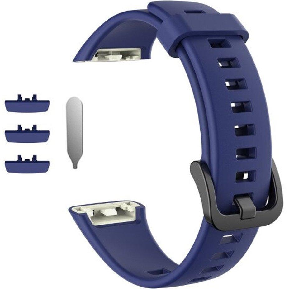 Silicone Strap for Huawei Band 6 / Honor Band 6, Navy Blue