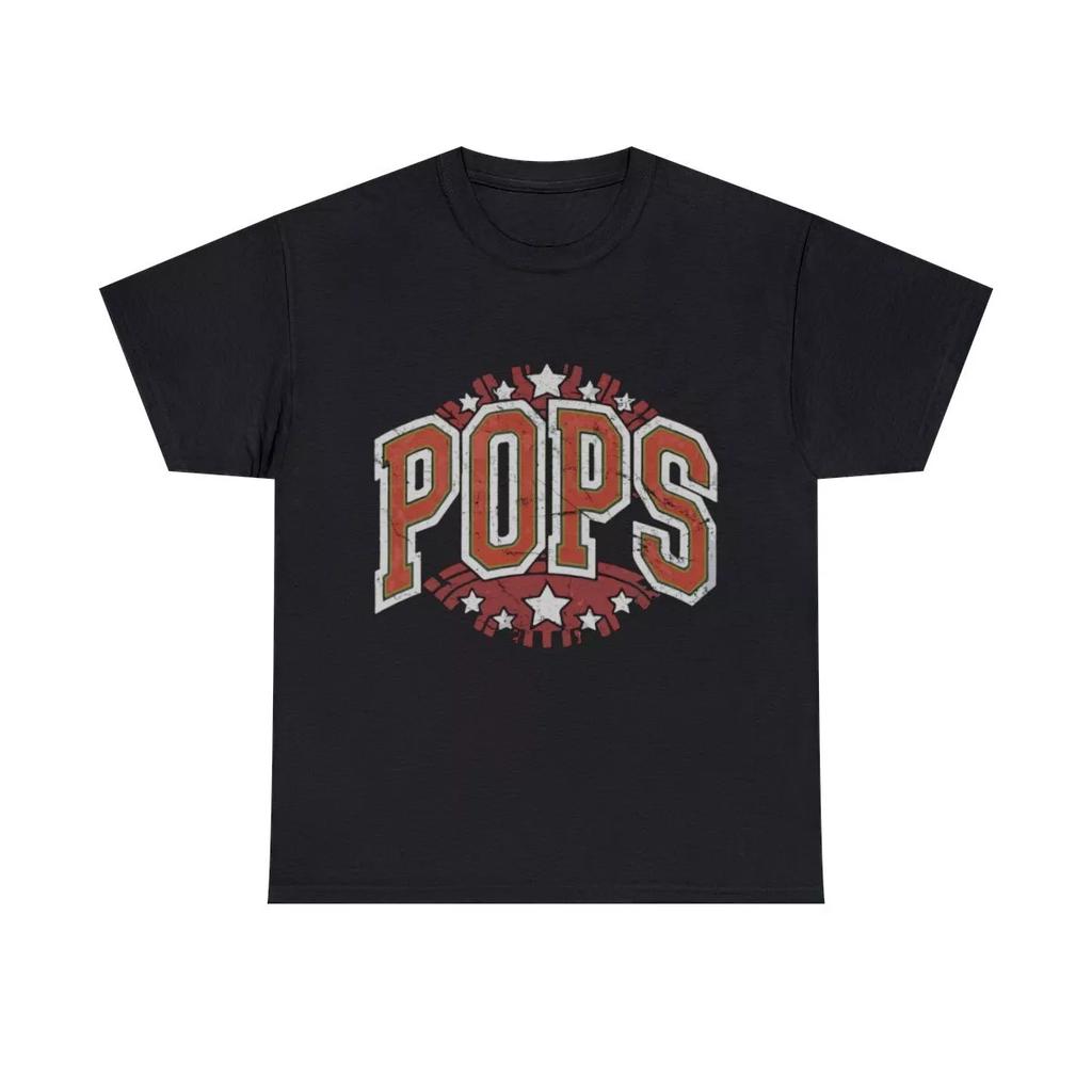 Pops Dad Father's Day Graphic Tee Shirt, S-5XL