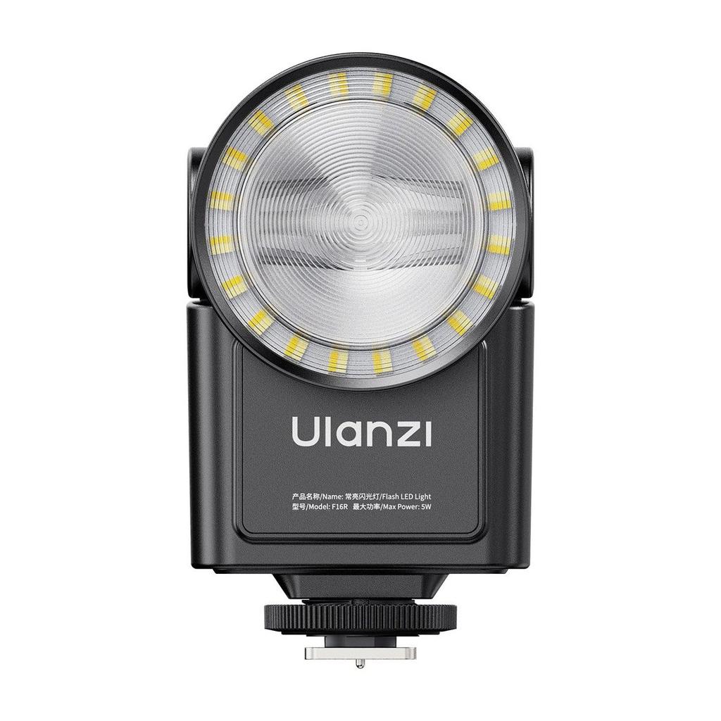 Ulanzi L302 F16R Clip-on Flash LED Light Switchable for Cameras and Smartphones