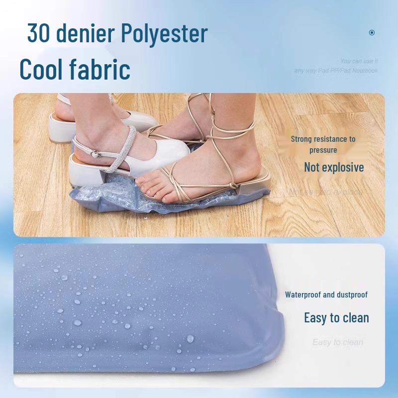 Cooling Gel Ice Pad - Breathable Summer Cushion for Students & Office