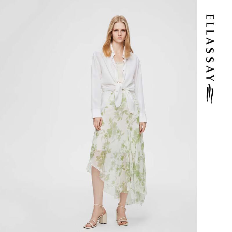 ELLASSAY Women's Classic Silk Shirt EWB362C01400